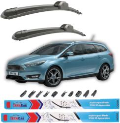 TeamCar Ștergătoare Ford Focus III Turnier (2015-2018) TeamCar® - Set față (TCFOCUSYG70k400)