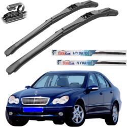 TeamCar Ștergătoare TeamCar® Mercedes-Benz Sedan W203 2000-06/2003 (pre-facelift) - Set față Hybrid (TC-C-W203-600)