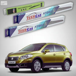 TeamCar Ștergătoare Suzuki SX4 S-Cross JY 2013-2016 | Set Față și Spate Hibrid - TeamCar® (TC-SUZSX4SCJY1316650350250H)