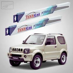 TeamCar Ștergătoare Suzuki Jimny FJ 1998-2018 | Set Față Hibrid - TeamCar® (TC-SUZJIMNYFJ9818450400H)