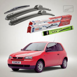 TeamCar Ștergătoare Seat Arosa 6H 1997-1999 | Set Față și Spate Flat - TeamCar® (TC-AROSA6HHOOK475475280F)