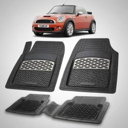 TeamCar® Covorașe MINI Convertible R57 2009-2015 | Silver Edition - TeamCar® (TCMxIN1ICONR52)