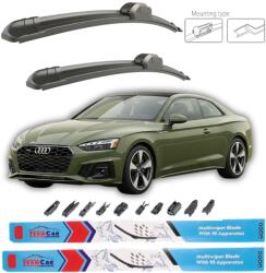 TeamCar Stergatoare Audi A5 Coupe 2019-2024 - Set fata (TCA4D2HHk6gr6x3)