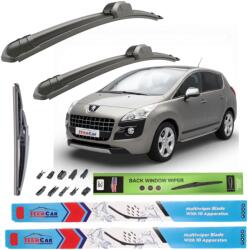 TeamCar Ștergătoare Peugeot 3008 I pre-FL 2009-2013 - Set Complet (1TC-3008-650-450)