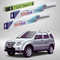 TeamCar Ștergătoare Suzuki Ignis II MH Hatchback 2003-2007 | Set Față și Spate Hibrid - TeamCar® (TC-SUZIGNIMH0307475450300H)