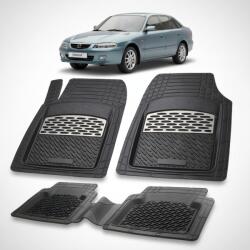 TeamCar Covorase Mazda 626 GF Facelift Hatchback 5 Usi Compatibile 2000-2002 | Silver (TCMZDA5PCS1)