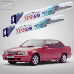 TeamCar Ștergătoare Volvo S70 LS 1997-2000 | Set Față Hibrid - TeamCar® (TC-VOLVOS70LS530530H)