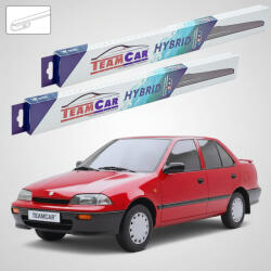 TeamCar Ștergătoare Suzuki Swift MA Sedan 1996-2003 | Set Față Hibrid - TeamCar® (TC-SUZSWMA9603500450H)