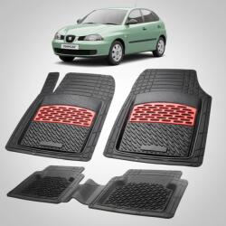 TeamCar® Covorase Seat Ibiza Hatchback Mk3 Compatibile 2002-2008 | Red (SEAT-Mk3HATCHBACKtfr)
