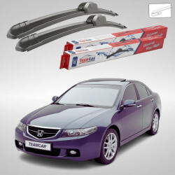 TeamCar Ștergătoare Honda Accord (VII, CL) Sedan (2002-2008) Flat | Set Față - TeamCar® (TCHNACC7CL0208FLDF)