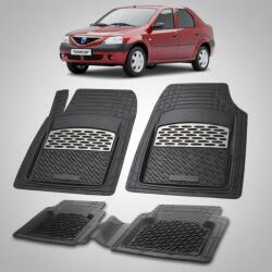 TeamCar® Covorase Dacia Logan Compatibile I 2004-2012 | Silver (DA6CLOGANISEDANbchf)