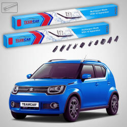 TeamCar Ștergătoare Suzuki Ignis III MF Hatchback 2016+ | Set Față Flat Premium - TeamCar® (TC-SUZIGNIMF16525450FP)