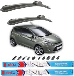 TeamCar Ștergătoare Ford Fiesta VI Hatchback 3 uși (2008-2012) - Set față (TC-FIESTA6-600-400)
