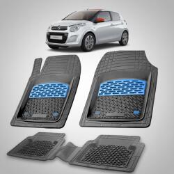 TeamCar® Covorase Auto TeamCar® Tip Tavita Compatibile Citroen C1 II (2014-2022) Blue (CVRzCITROENC1IIz2014)