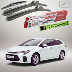 TeamCar Ștergătoare Suzuki Swace AMZ 2020+ | Set Față și Spate Flat - TeamCar® (TC-SWACEAMZ700340300F)