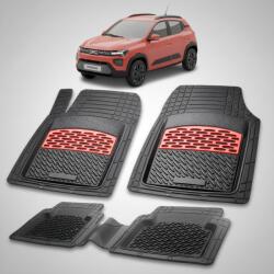 TeamCar Covorașe Dacia Spring 100% Electric Compatibile 2024-2026 | Red (SK55r43l788m5H5tg4)