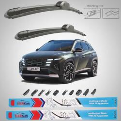 TeamCar Ștergătoare Hyundai Tucson IV Facelift (2024-2026) Flat | Set față - TeamCar® (TCzTUCSON3n650m450)