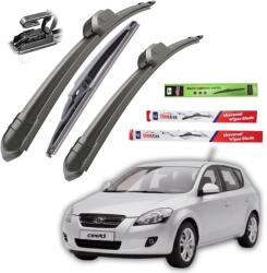 TeamCar Ștergătoare Kia Ceed I (2006-2009) TeamCar® - Set Complet Flat (TCCEED1600400)