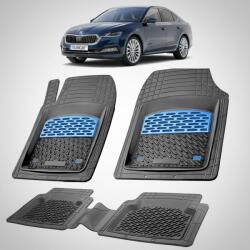 TeamCar Covorase Skoda Octavia IV Compatibile Liftback Pre-facelift 2020-2023 | Blue (derqw6tgf129)