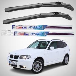 TeamCar Ștergătoare BMW X3 E83 (2006-2010) Facelift Hibrid | Set Față - TeamCar® (TCBMWX3E8306100HISF)