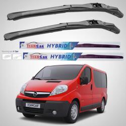 TeamCar Ștergătoare Opel Vivaro VAN (2001-2014) Hibrid | Set față - TeamCar® (OPLVANHIBRIDSF)