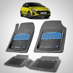 TeamCar® Covorase Auto Hyundai i20 (BC3, BI3) 2023- Tavita Cauciuc-Blue (HYUaHaxc76tfa2015)