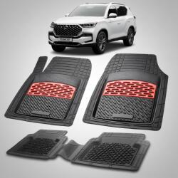 TeamCar Covorase SsangYong Rexton Facelift Compatibile 2021-2023 | Red (SSANGYONGREXTONFLRED001)