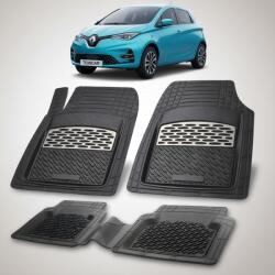 TeamCar Covorase Renault Zoe 2 Hatchback (Electric) Compatibile 2019-2024 | Silver (QlSYHM3OR)
