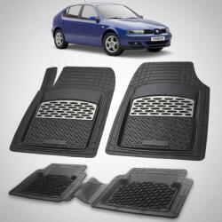 TeamCar Covorase Seat Leon Hatchback Mk1 Compatibile 1999-2006 | Silver (SEAT-Mk1HATCHBACKfrt)