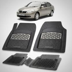 TeamCar Covorase Renault Symbol II Sedan Compatibile 2008-2013 | Silver (R1QH7NLT)