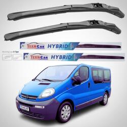 TeamCar Ștergătoare Opel Vivaro Bus L1H1 (2001-2006) Hibrid | Set față - TeamCar® (OPLX83L1H1HIBRIDSF)