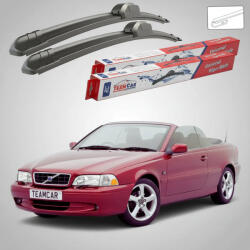 TeamCar Ștergătoare Volvo C70 I 1998-2005 | Set Față Flat - TeamCar® (TC-VOLVOC70ICAB530530F)