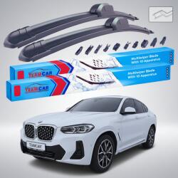 TeamCar Ștergătoare BMW X4 G02 LCI (2021-2025) | Set Față - TeamCar® (BMWX4G02L2125STF650500)