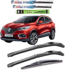 TeamCar Ștergătoare Renault Kadjar Facelift (2018-2024) TeamCar® - Hibrid | Set Complet (REN7gvH220182024)