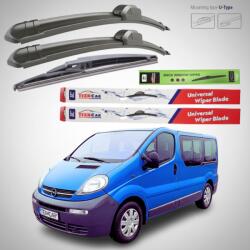 TeamCar Ștergătoare Opel Vivaro Bus L1H1 (2001-2006) Flat | Set Complet - TeamCar® (OPLX83L1H1FLATSC)