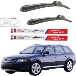 TeamCar Stergatoare Audi A6 (Allroad C5, 4BH) 2001-2005 - Set fata Flat (TCD439k8h6fGG0)