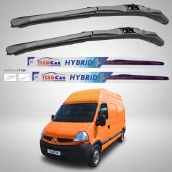 TeamCar Ștergătoare Renault Master Furgon L2H3 (2006-2010) Hibrid | Set față - TeamCar® (201F5h6RzRQ113W)