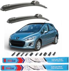 TeamCar Ștergătoare Peugeot 308 I Hatchback FL (2011-2013) TeamCar® - Set față (TC3081650-400)