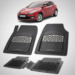 TeamCar Covorase Renault Megane III 1 Hatchback Compatibile 2008-2012 | Silver (SK5UyRNLT)