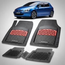 TeamCar Covorase Auto Tip Tavita Compatibile Peugeot 307 Hatchback 5 usi 2001-2005 Red (CVRssqG66hh6rQ2007)