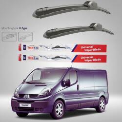 TeamCar Ștergătoare Renault Trafic II FL Van L1H1 (2006-2014) Flat | Set față - TeamCar® (TR2FC1S22212wq3A)