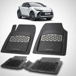 TeamCar® Covorase Toyota C-HR AX20 Compatibile SUV Compact 2023-2024 | Silver (skuTOY3w29)