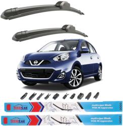 TeamCar Ștergătoare Nissan Micra K13 (2010-2016) TeamCar® - Set față (TC-MICRA-K13-600-400)