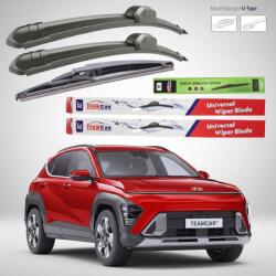 TeamCar Ștergătoare Hyundai Kona (2023-2026) Flat | Set Complet - TeamCar® (TC8Kh7Ahy60t400)