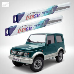 TeamCar Ștergătoare Suzuki Samurai SJ 1987-2004 | Set Față Hibrid - TeamCar® (TC-SUZSAMURAISJ8704300300H)
