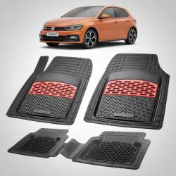 TeamCar Covorase Volkswagen Polo 6 Hatchback Compatibile 2017-2025 | Red (VWwVIozBACo70Lbj)
