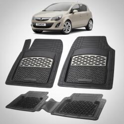 TeamCar® Covorase Opel Corsa D Compatibile Hatchback 2006-2014 | Silver (OPELuDuHATCHBACKbsfrt)