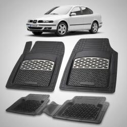 TeamCar® Covorase Seat Toledo Sedan Facelift Compatibile 2000-2004 | Silver (SqEATTOzLEDO)