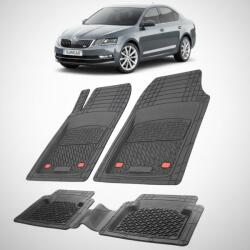 TeamCar Covorașe Skoda Octavia III Sedan 2013-2020 | Black Edition - TeamCar® (SKU-SKODA-0007)