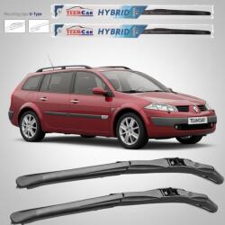 TeamCar Ștergătoare Renault Megane II Estate (2003-2006) TeamCar® - Hibrid | Set față (RENj32H1EST20032006)